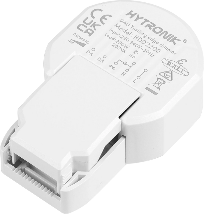 Hytroniks HDD2200 DALI Dimmer | Trailing Edge | Wall Junction Box