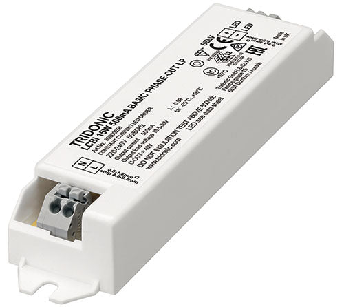 Driver LCBI 15W 350/500/700mA BASIC phase-cut lp