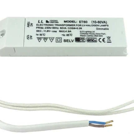 ET60 (10-60VA) Dimmable Transformer