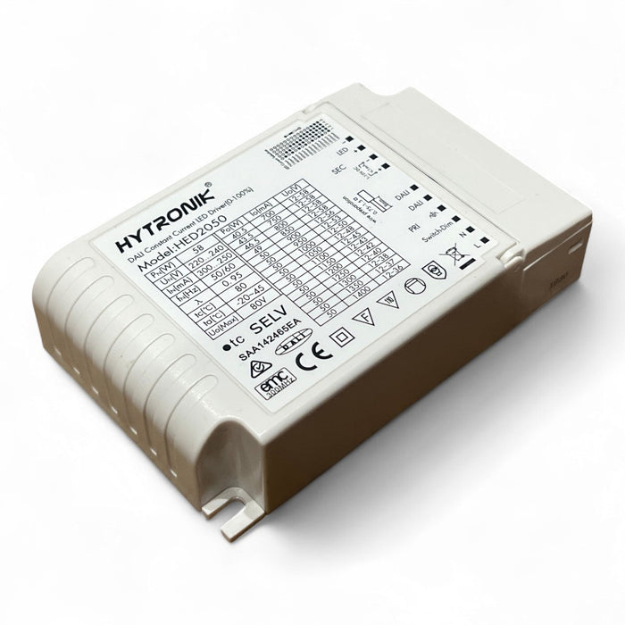 Hytroniks HED2050 50W DALI/1-10V/Switch-Dim LED Driver