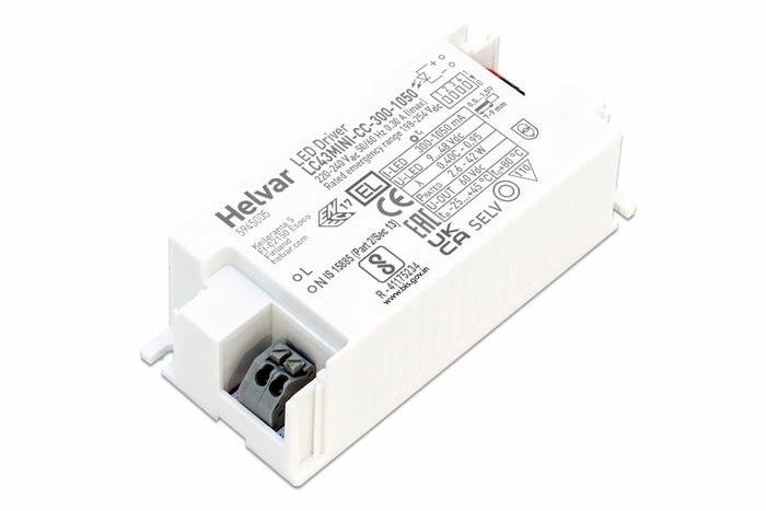 LC43MINI-300-1050 HELVAR NON DIMMABLE LED DRIVER