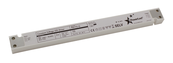 PowerLED PLV-75-12 Slimline 75W 12V Non Dimmable
