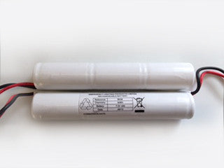 ELP B039 NiMH 3+3 'C' Cell Stick 7.2v With Leads ELP Emergency Lighting ELP - Shorters UK