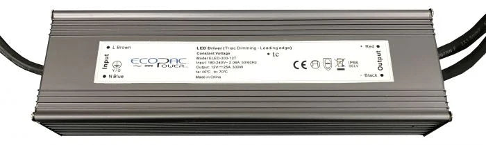 ELED-300-12V 300W/360W 0/1-10V Dimmable LED Driver