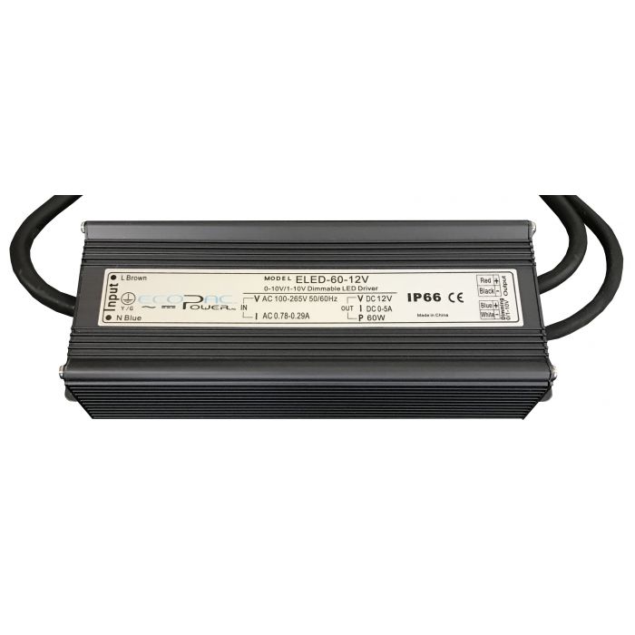 ELED-60-12V - 60W 12V 1-10V Dimmable