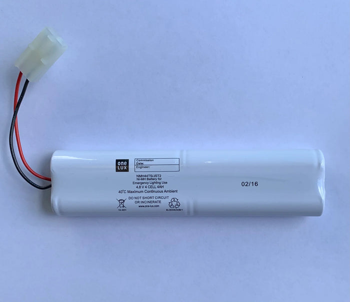 Same as NMH44TS/JST2 4.8V 4Ah Ni-MH 2+2 JST Connector
