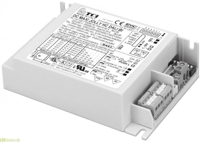 TCI 55w 1050ma MaxiJolly HC BI Dali Dimmable LED Driver (122417) LED Driver TCI - Shorters UK