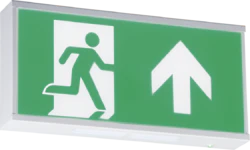 230V IP20 Wall Mounted LED Emergency Exit sign (maintained/non-maintained)