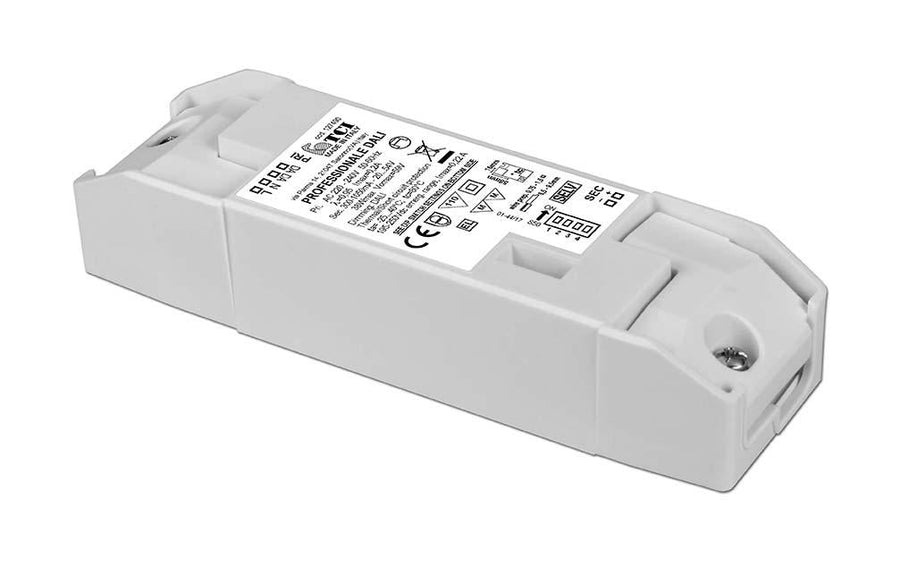 TCI 127490 - TCI PROFESSIONALE 38W  LED Driver DALI dimmable, Multi Current 300-1050Ma DALI Dimmable LED Drivers TCI - Shorters UK