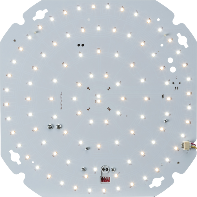 Knightsbridge TNXTP TENAX 230V Wattage and CCT Adjustable LED Gear Tray with Daylight Sensor