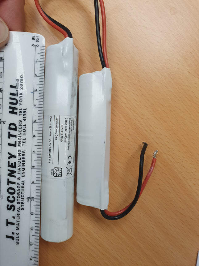 5/1SCM3-D  6v 3Ah NI-MH  Sub C 3+2