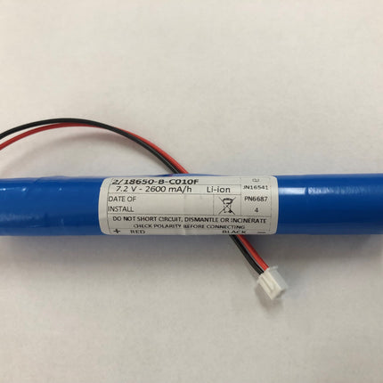 2/18650-B-C010F 7.2V 2600MA Li-Ion