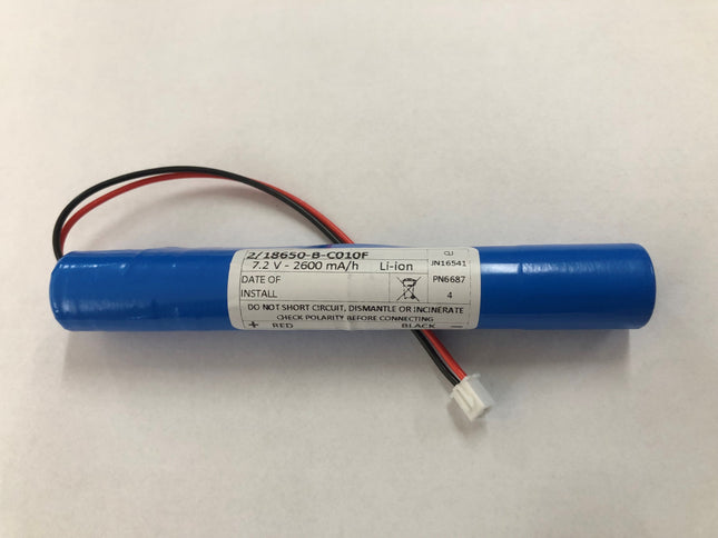 2/18650-B-C010F 7.2V 2600MA Li-Ion