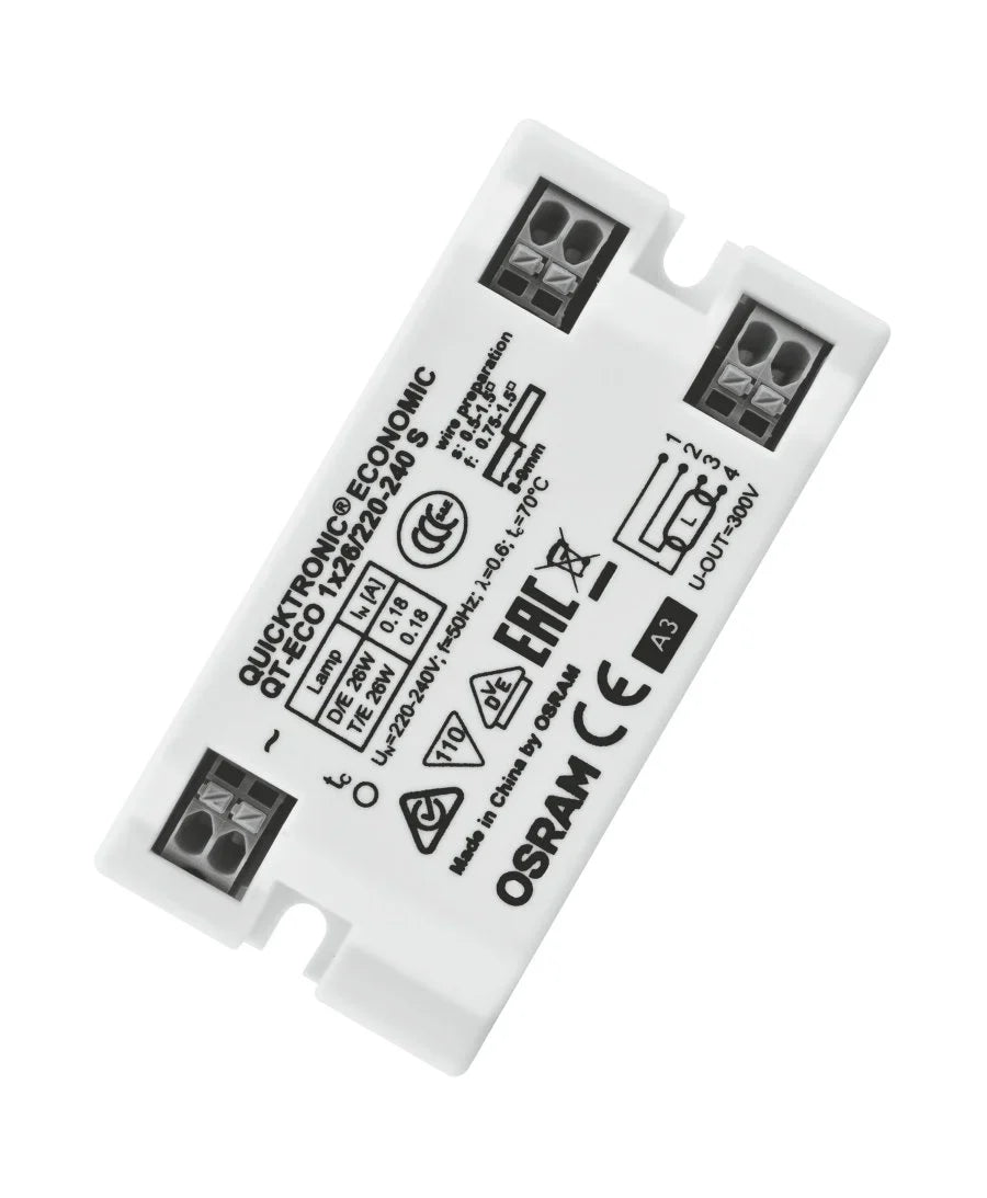 LEDVANCE/OSRAM - QTECO126-S-OS 1x26w DE/TE Electronic Ballast Square