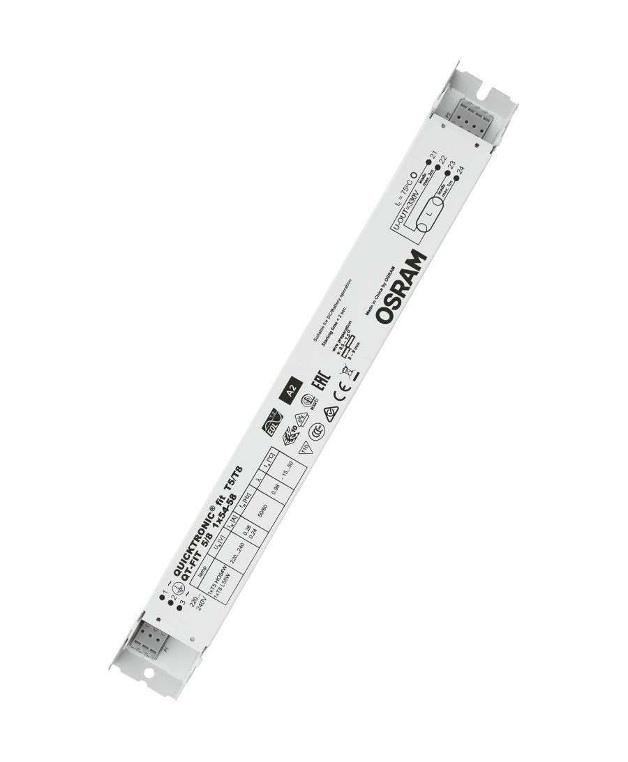Osram QT-FIT5 1x54w QUICKTRONIC FIT 5/8 | ECG for FL and CFL, not dimmable