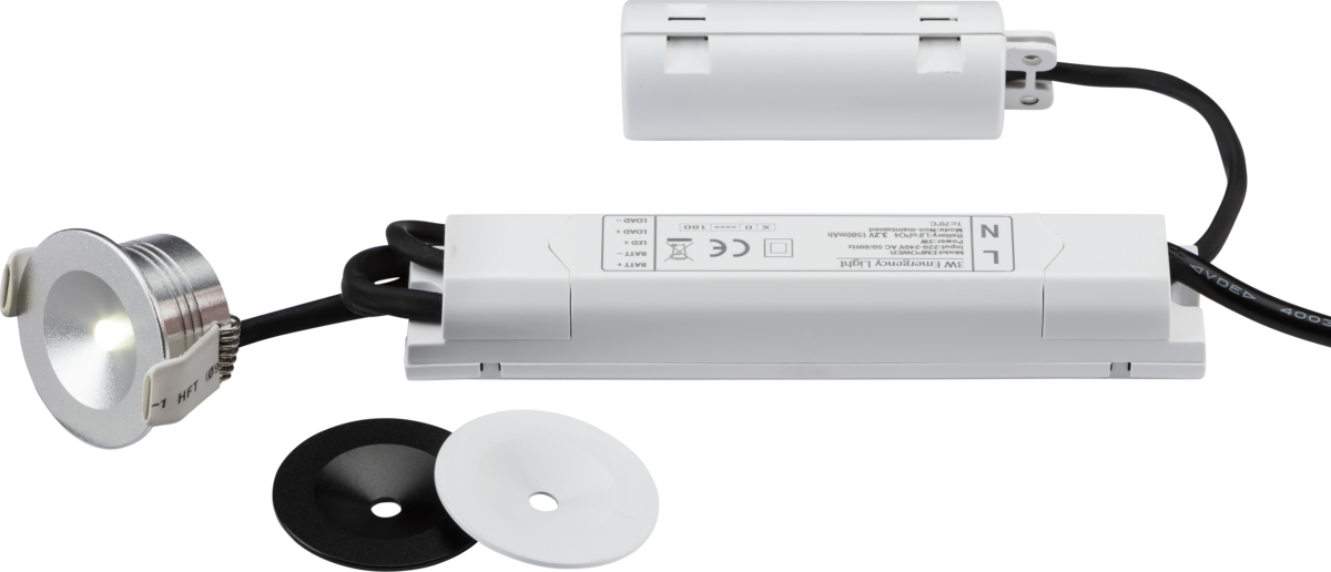 230V IP20 3W LED Emergency Downlight EMPOWER3