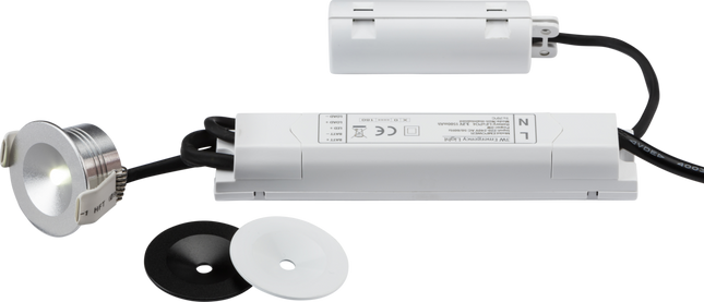 230V IP20 3W LED Emergency Downlight EMPOWER3