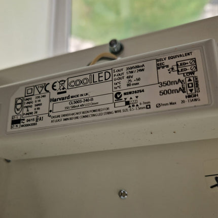 CL500S-240-B  Switched350Ma/500Ma Non Dim  17/24W