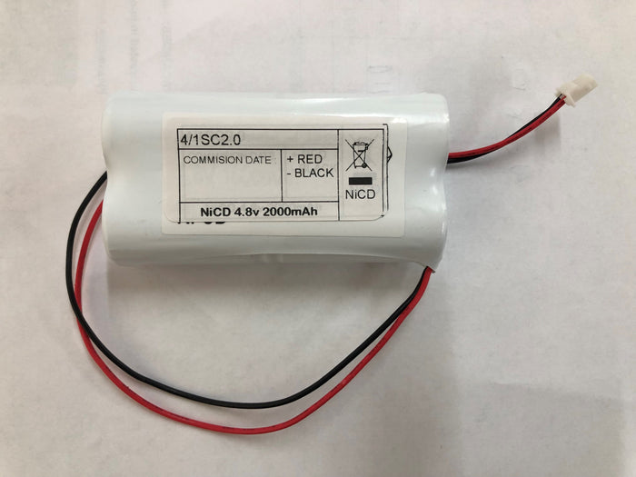 4.8V Sub C  1.6Ah  2AH Square  Formation  Ni-CD EP3514