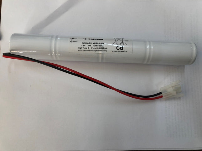 4/4000DHB-AMP 4.8V 4AH With Amp Connector