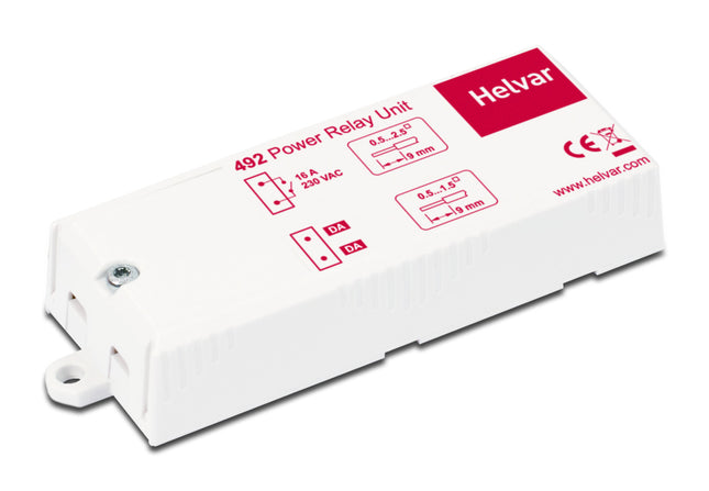 Helvar 492 16A Power Relay Unit