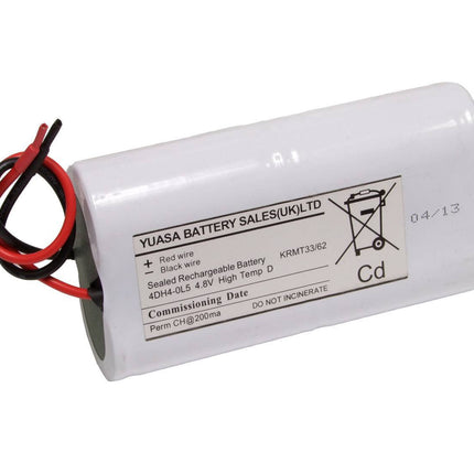Yuasa 4DH4-0L5 - Emergency Battery 4 Cell 2+2 Cell