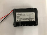 5/1AAM2-3-A 6v 2300mA NI-MH  Side by Side with leads