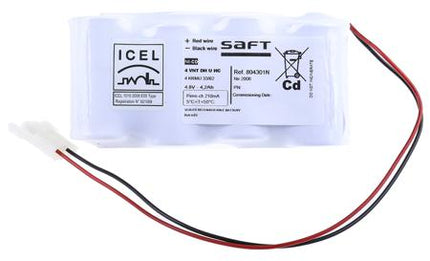 Similar to the Saft 4.8V NiCd Rechargeable Battery Pack, 4Ah