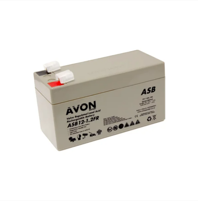ASB12-1.2FR 12V 1.2AH FR AVON VRLA BATTERY FR