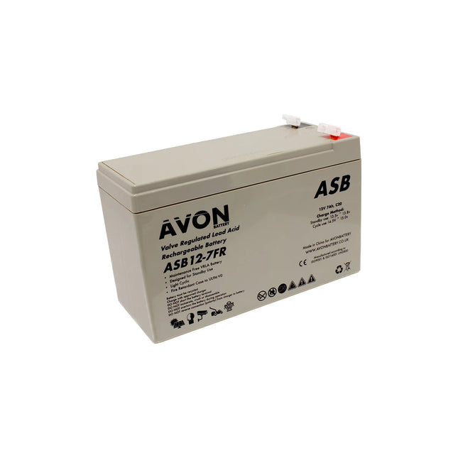 Avon ASB12-7FR VRLA AGM Battery