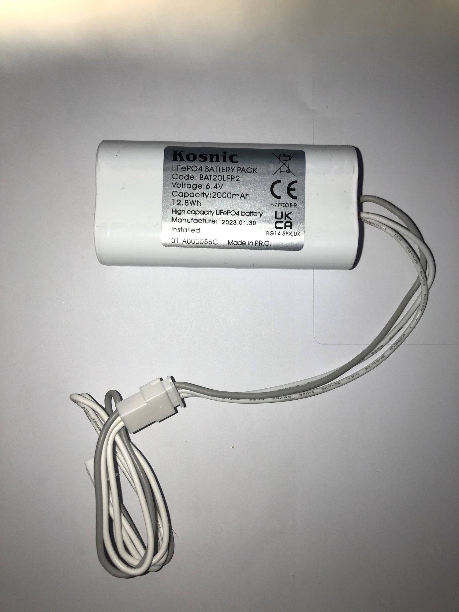 Kosnic BAT20LFP2 6.4V 2000ma