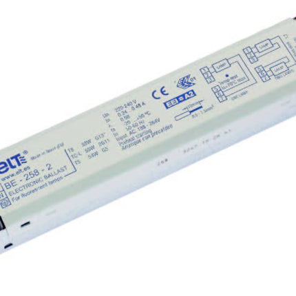ELT BE 236-2 - Linear Electronic Ballast  T8 - 1x/2x18/30/36W, T5  24/39W, TC-L - 18,36W
