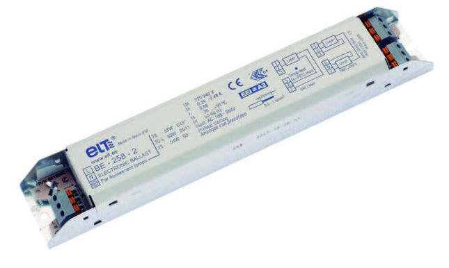 ELT BE 236-2 - Linear Electronic Ballast  T8 - 1x/2x18/30/36W, T5  24/39W, TC-L - 18,36W