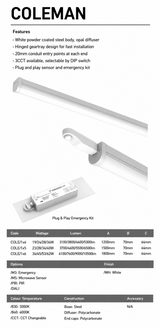 Coleman 5ft batten