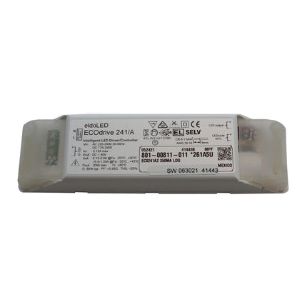 eldoLED ECOdrive 241/A2 - 20w 0-10V dimmable constant current LED driver Order Code: ECODRIVE241/A