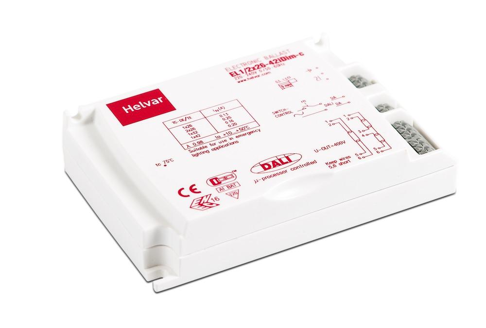 Helvar EL1/2×26-42 IDIM-c (Dali Dimming)
