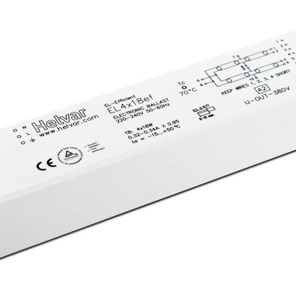HELVAR - L58AK-HE 1 x 58w T8 Magnetic Ballast obsolete