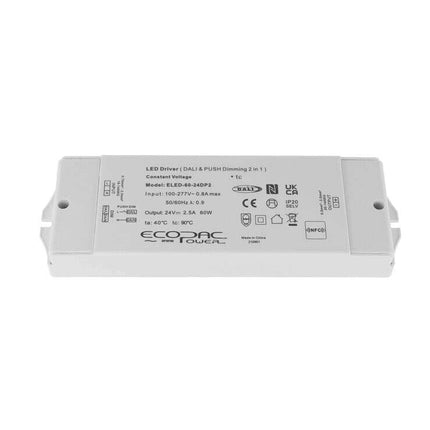 ELED-60-24DP2 Series DALI-2 Constant Voltage LED Drivers 60W