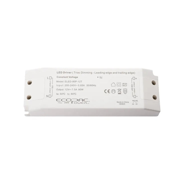 ELED-90P-24T TRIAC Dimmable Constant Voltage LED Drivers 90W