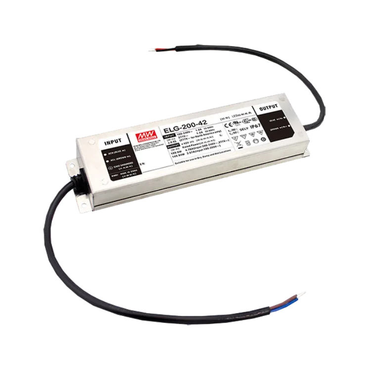 Meanwell ELG-200-24DA-3Y 200W DALI Dimmable Constant Voltage LED Driver