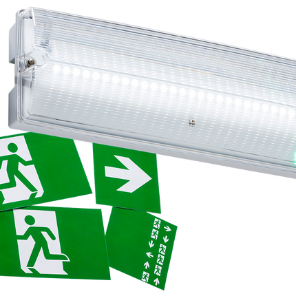 Knightsbridge EMLED4 230V IP65 3W LED Emergency Bulkhead