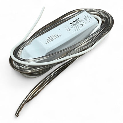 HANSEN EVG 20/8ELD The EVG 20/8ELD is a 8.000V/20mA neon transformer from the German manufacturer Hansen.