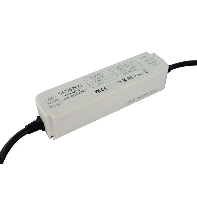 Ecopac EPV-60P-12 Non-dim Constant Voltage LED Drivers 60W