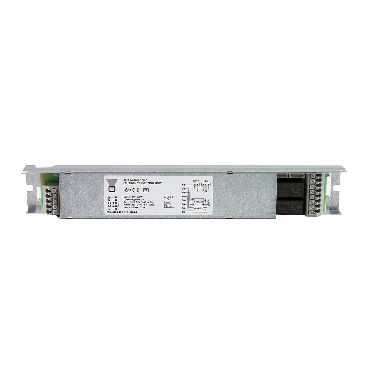 LUXBOX FLIF-G 6-80/4D/180 - NICD INVERTER BASIC - F CAN