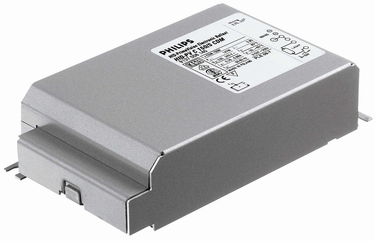 PHILIPS - HIDPVC150-S-PH 150w CDM Electronic Ballast ECG-OLD SITE PHILIPS - Shorters UK