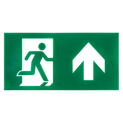 FXBXDL-M-3 Exit Box - DALI-2* 34m 90lm Opal Diffuser 55 x 49°