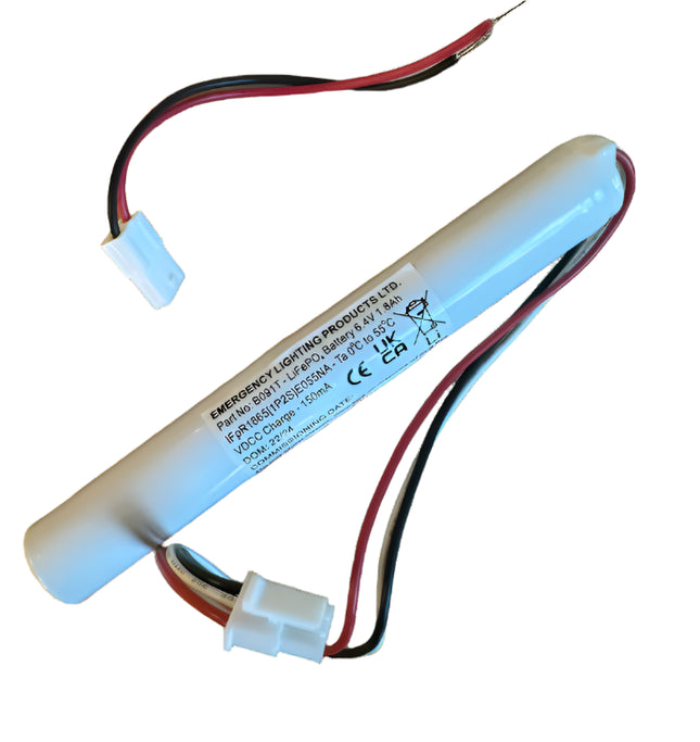 ELP B091T 6.4V 1.8Ah LiFePO4 Battery Stick