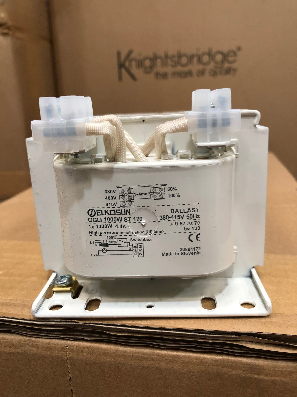 OGLI 1000W ST 120 380-415V 50Hz