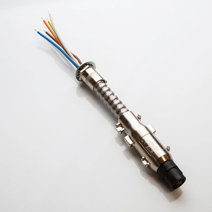 CON6PT4005G2.5S0.30	300mm Armoured Evo Connection Lead (3 x 2.5mm² + 1 x Dali Pair, 6P)