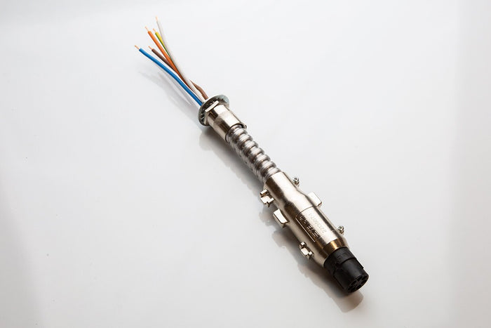 CON6PT4005G2.5S0.30	300mm Armoured Evo Connection Lead (3 x 2.5mm² + 1 x Dali Pair, 6P)